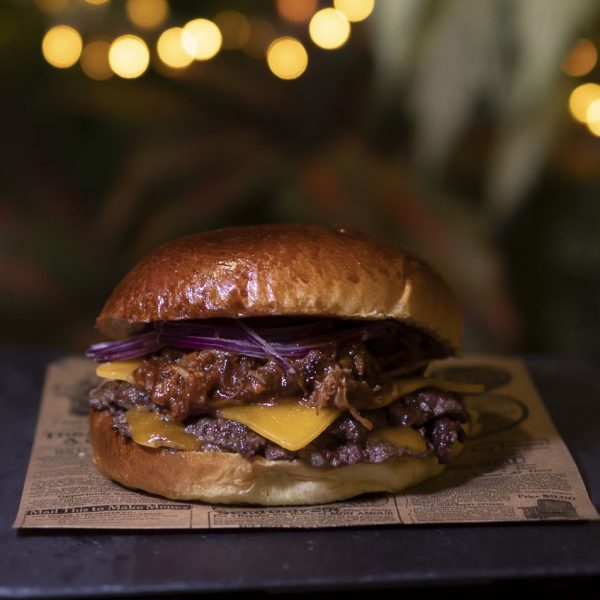 Pulled Pork Paradise Smash burguer 