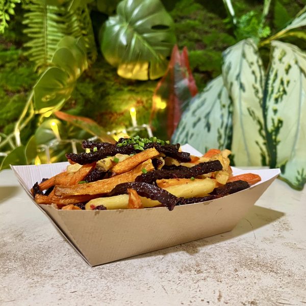 Patatas fritas veganas