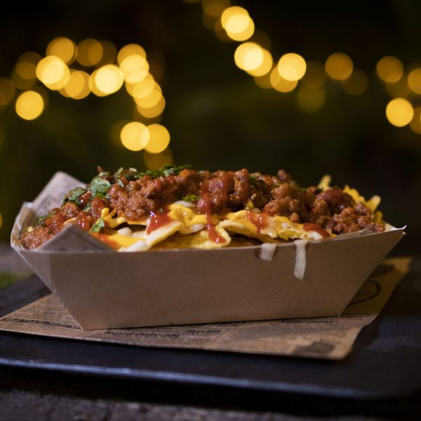 Chilli Nachos con chili con carne